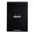 Rhodia muistilehtiö musta A4 pisteruuduk - Vihkot ja lehtiöt - 185039C - 2