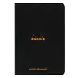Rhodia nidottu vihko 96 sivua, musta A4 -pisteruudukko - Muisti- ja konttorikirjat - 119166C - 1