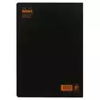 Rhodia nidottu vihko 96 sivua, musta A4 -pisteruudukko - Muisti- ja konttorikirjat - 119166C - 3