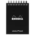 Rhodia NotePad wire black A7 dot - Vihkot ja lehtiöt - RHO115039C - 1