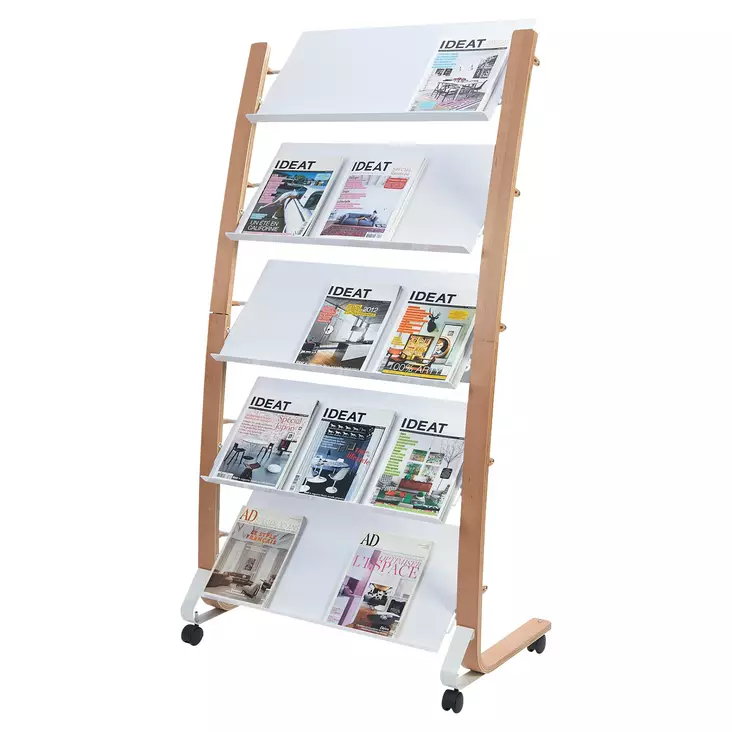 Alba esiteteline lattiamalli, 5-lokeroa - Esitetelineet - DD5GMWBC - 1