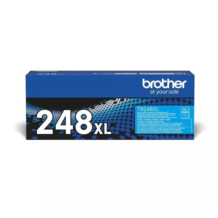 Brother TN248 CYAN suurtulostus 2300 s. - Brother laserkasetit - TN248XLC - 1