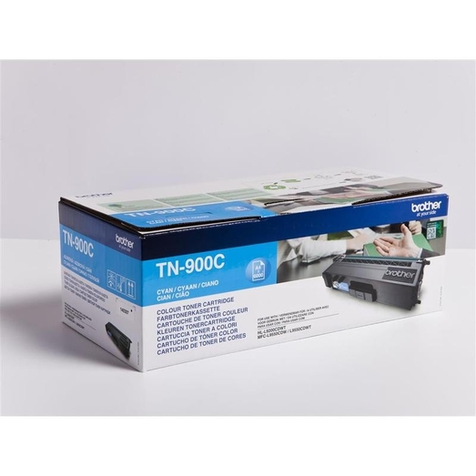 Brother TN900C syaani 6000s. - Brother laserkasetit - TN-900C - 1