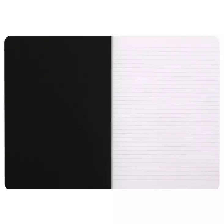 Rhodia Classic musta nidottu A4 viivat - Nidotut vihkot - 119169C - 1