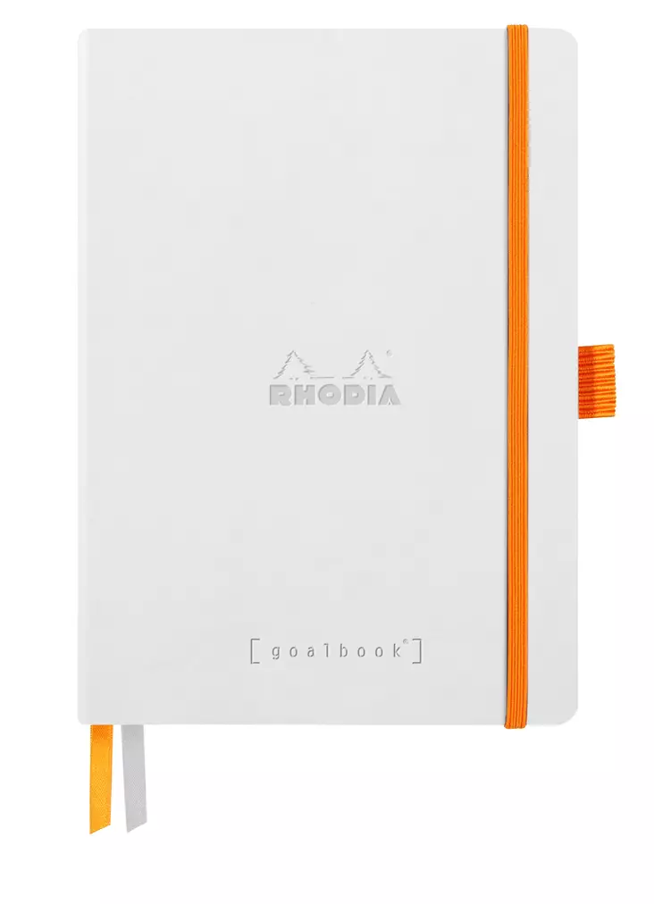 Rhodia Goalbook pehmeä valk A5 dot ivory - Muisti- ja konttorikirjat - 117815C - 1