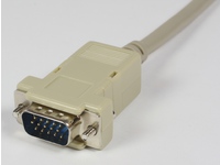 VGA HD15 M/M 2M thin cable - VGA kaapelit - VMM102C - 1