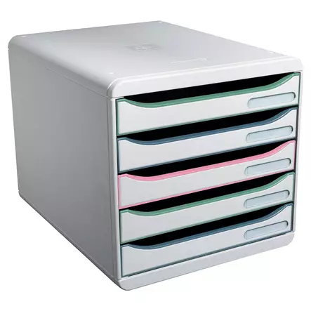 Exacompta Autentik vetolaatikosta 5-osainen - Säilytyslaatikot, -kuutiot - 309303D - 1