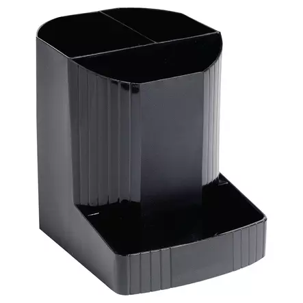 Exacompta Forever kynäpurkki musta - Kynätelineet - 675014D - 1