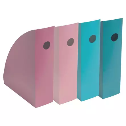 Exacompta Skandi lehtikotelo värivalikoima, 1 kpl=4 lehtikoteloa - Työpistetarvikkeet - 182606SETD - 1