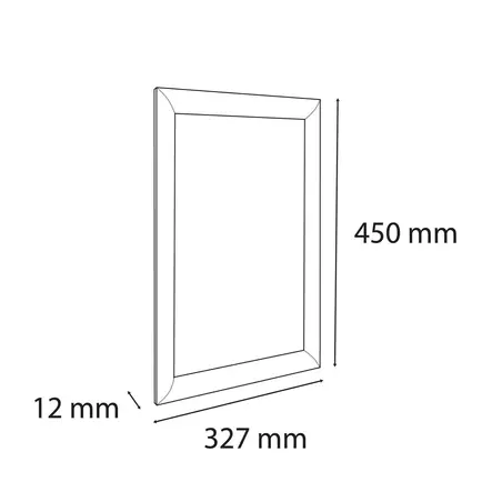 Snap valokuvakehys A3 alumiini hopea - Infotaskut, julistekehykset - 8394358D - 2
