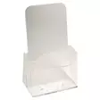 Exacompta esiteteline pöytämalli 1/3 A4 kirkas - Esitetelineet - 73058D - 1