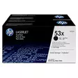 HP LJ Q7553X 2-pack laserkasetti (Canon 715H) - Hp laserkasetit - Q7553XD - 1