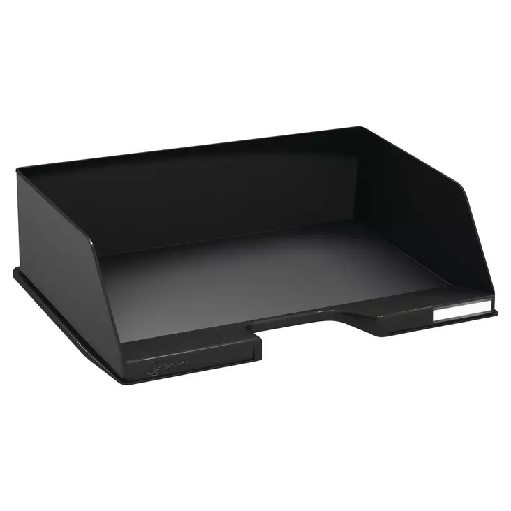 Exacompta Combo 2 Jumbo lomakelaatikko pitkältä sivulta auki musta - Lomakelaatikot, kortistolaatikot - 11214D - 1