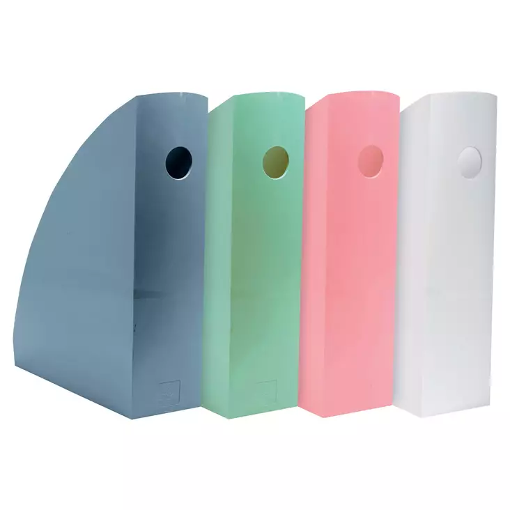 Exacompta Autentik lehtikotelo värilajitelma, 1 kpl=4 koteloa - Työpistetarvikkeet - 182303SETD - 1