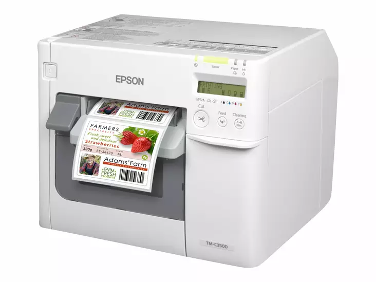 Epson Colorworks C3500 Värietikettitulos - Epson tarrakirjoittimet ja tarrateipit - C31CD54012CD - 1