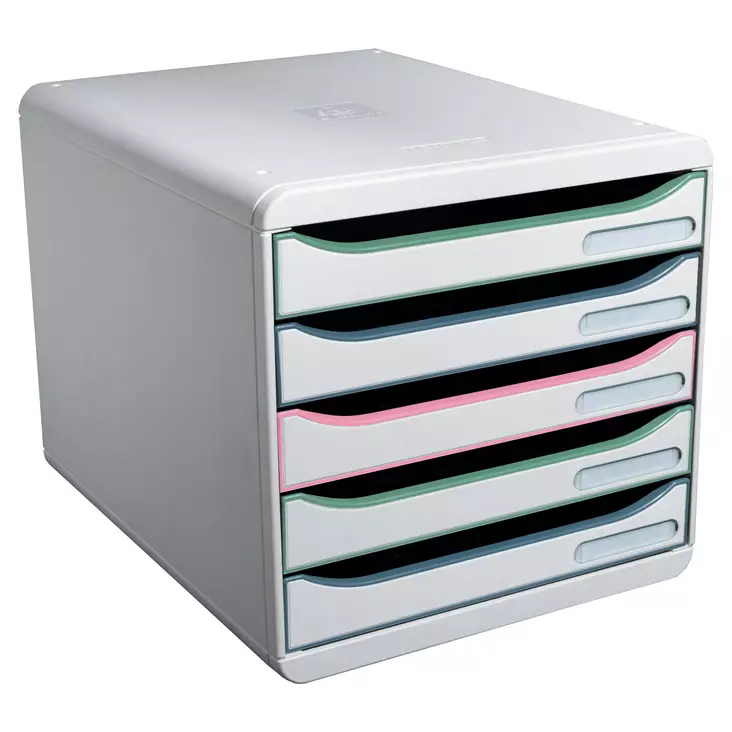 Exacompta Autentik vetolaatikosta 5-osainen - Säilytyslaatikot, -kuutiot - 309303D - 1