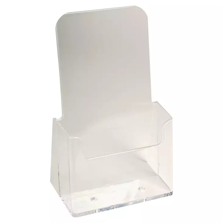 Exacompta esiteteline pöytämalli 1/3 A4 kirkas - Esitetelineet - 73058D - 1