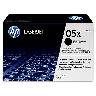 HP LJ P2055 2-pack 2x6500s. (Canon 719H) - Hp laserkasetit - CE505XD - 1