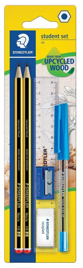 Lyijykynä Noris HB Student Set - Korostuskynät - STA120SETBKD - 1