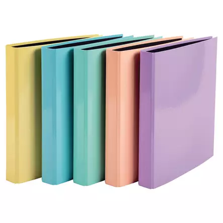 Exacompta Aquarel rengaskansio A4 40mm värilaitelma, 1 kpl=10 kansiota - Mapit, kansiot ja arkistointi - 54560E - 1