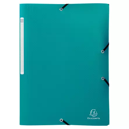 Exacompta kulmalukkokansio A4 vihreä - Kansiot - 55703E - 1