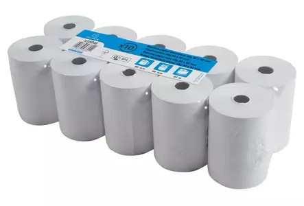 Exacompta lämpöpaperirulla 48g 80 x 60mm x 12mm - Laskukone- ja maksupääterullat - 43804E - 2
