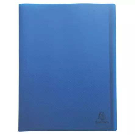 Exacompta Recycle esitekansio 40 taskua sininen - Kansiot - 78542E - 1