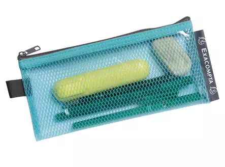 Exacompta vetoketjupussi 10x21 cm, 1 pkt = 3 pussia - Vetoketjutaskut - 38110E - 2