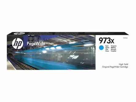 HP 973x cyan mustekasetti 86ml 7000s. - HP mustesuihkupatruunat - F6T81AE - 3