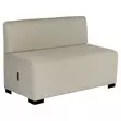 Alba Hizia 2-istuttava sohva Beige Sahara 122 x 62 x 46cm - Kiinteistövarusteet - HIZIAC2ABE - 1