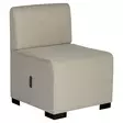 Alba Hizia tuoli selkänojalla Beige Sahara 62 x 62 x 45 cm - Kiinteistövarusteet - HIZIAC1BE - 1