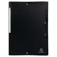 Exacompta kulmalukkokansio A4 musta - Kansiot - 55701E - 1