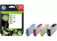 HP 364XL Multipack musta + 3 x värit - HP mustesuihkupatruunat - N9J74AE - 1