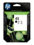 HP No 45 musta, 42ml - HP mustesuihkupatruunat - 51645AE - 1