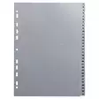 Lyreco välilehti 31-osainen PP A4, harmaa - Hakemistot ja esijärjestäjät - 120061LYRSE - 2