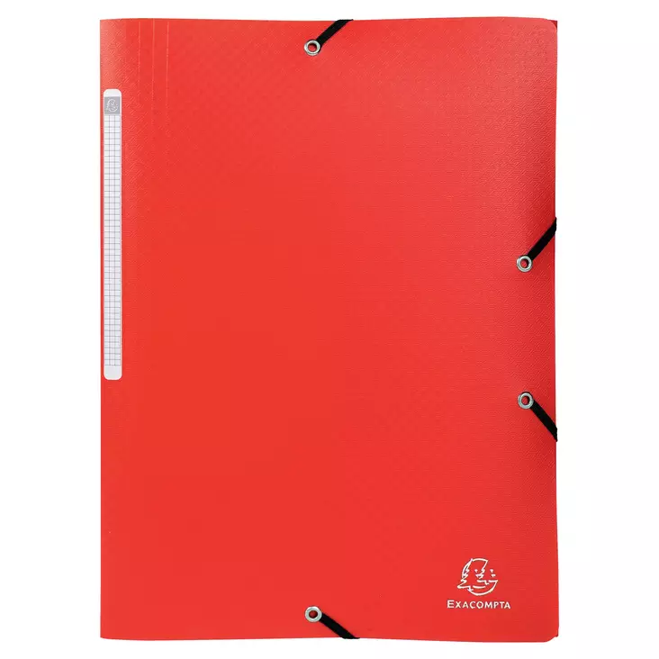 Exacompta kulmalukkokansio A4 punainen - Kansiot - 55705E - 1