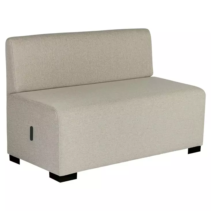 Alba Hizia 2-istuttava sohva Beige Sahara 122 x 62 x 46cm - Kiinteistövarusteet - HIZIAC2ABE - 1