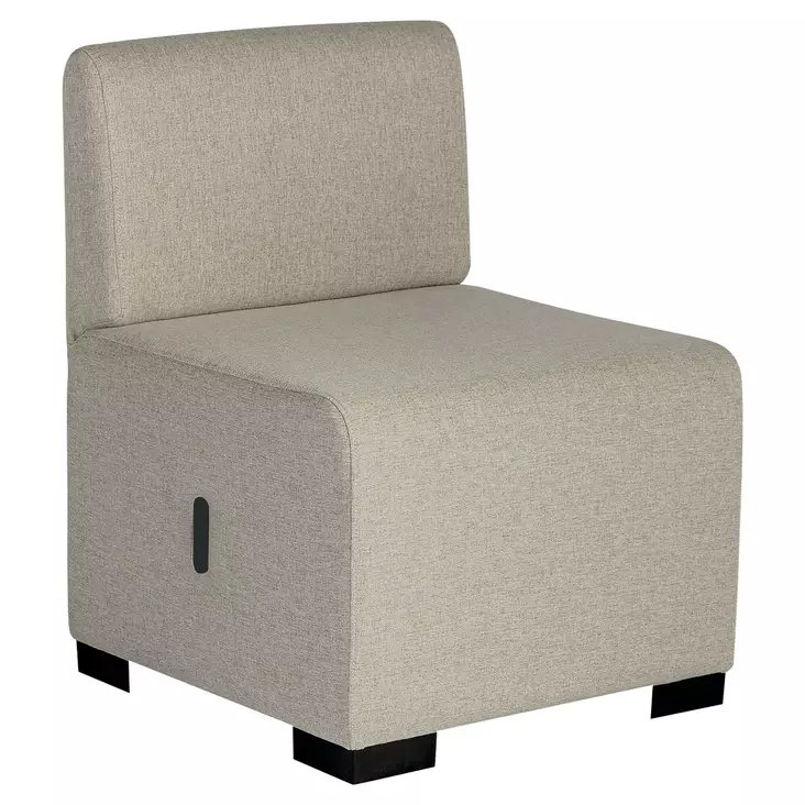 Alba Hizia tuoli selkänojalla Beige Sahara 62 x 62 x 45 cm - Kiinteistövarusteet - HIZIAC1BE - 1