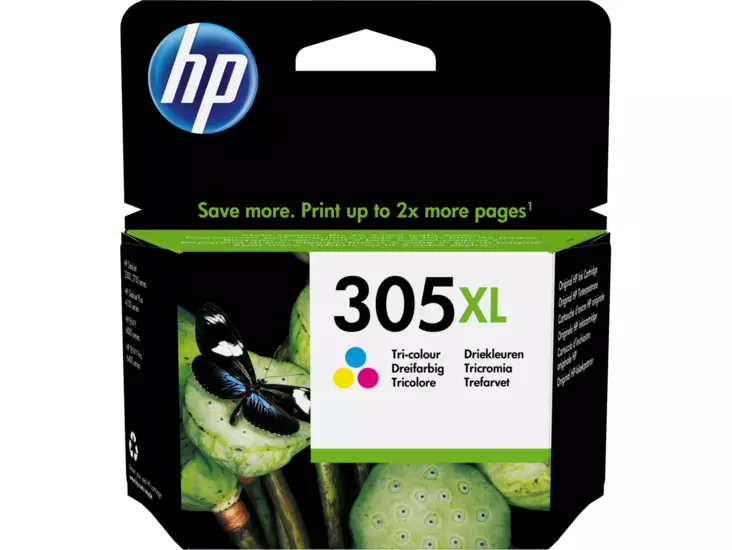 HP 305XL High Yield 3-väri patruuna - HP mustesuihkupatruunat - 3YM63AE - 1
