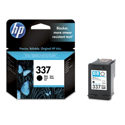 HP 337 musta väripatruuna 11ml - HP mustesuihkupatruunat - C9364EE - 1