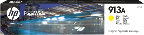 HP 913A -mustekasetti, keltainen - HP mustesuihkupatruunat - F6T79AE - 1