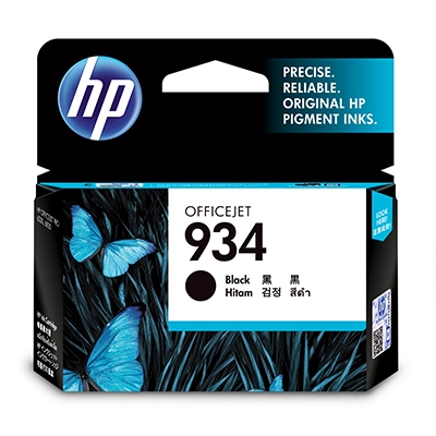 HP 934 Musta 400s. - HP mustesuihkupatruunat - C2P19AE - 1