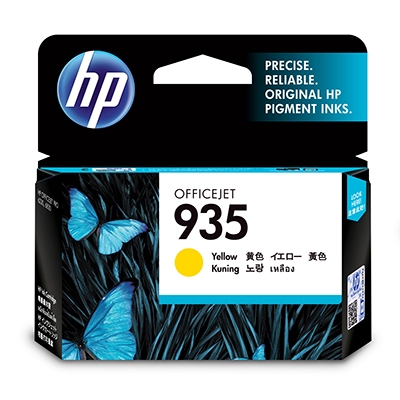 HP 935 Keltainen 400s. - HP mustesuihkupatruunat - C2P22AE - 1