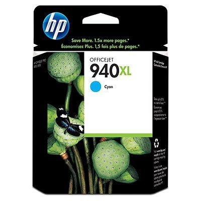 HP 940XL cyan Officejet patruuna - HP mustesuihkupatruunat - C4907AE - 1