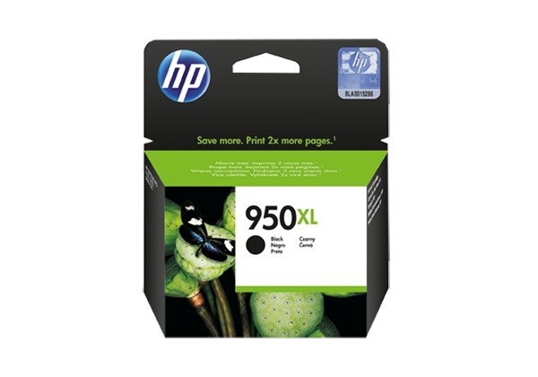 HP 950XL Black Officejet Pro 8100/8600 2.3K - HP mustesuihkupatruunat - CN045AE - 1