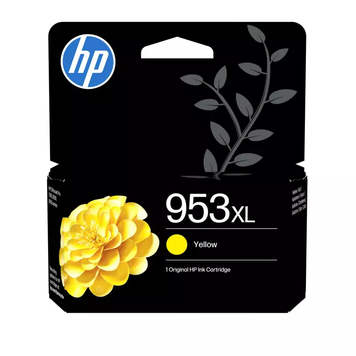 HP 953XL keltainen 20ml 1600s. - HP mustesuihkupatruunat - F6U18AE - 2