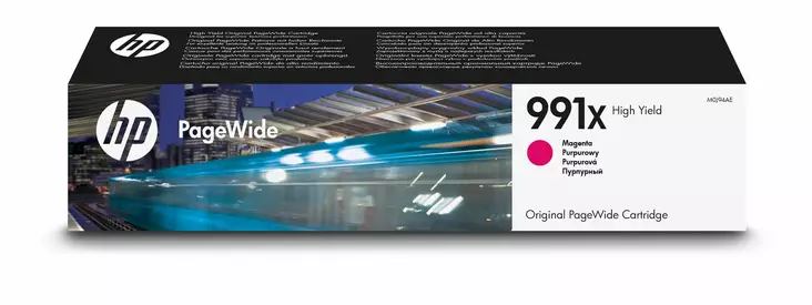 HP PageWide Pro 991X Magenta 16K - HP mustesuihkupatruunat - M0J94AE - 1