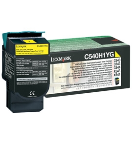 Lexmark kelt C54X/X54X toner 2K - Lexmark laserkasetit - C540H1YG - 1