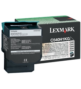 Lexmark musta C54X/X54X toner 2.5K - Lexmark laserkasetit - C540H1KG - 1