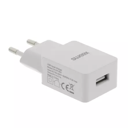 Verkkolaturi USB 2.4V - Paristot, varavirtalähteet - CH-019WH - 1